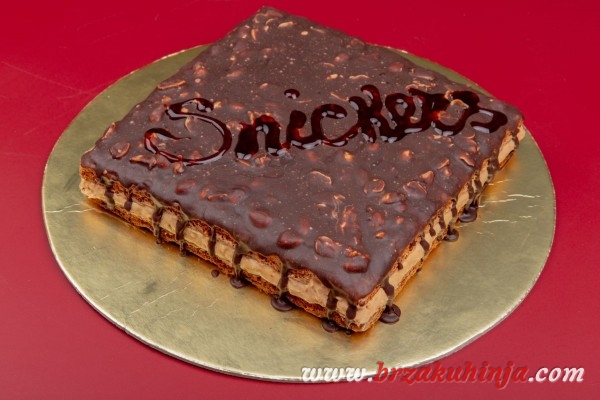 Snikers torta